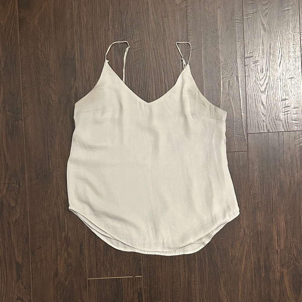 Satin-y going out top!